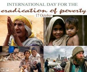 Puzle 17 Říjen, Mezinárodní den za vymýcení chudoby