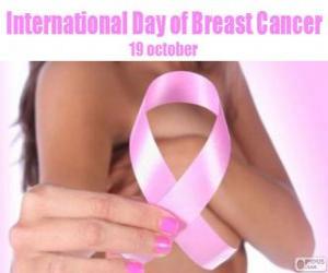 Puzle 19. Října Mezinárodní den rakoviny prsu
