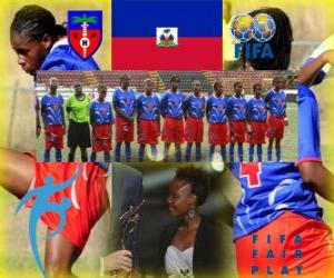 Puzle 2010 FIFA Fair Play Award pro tým pod-17 žen na Haiti