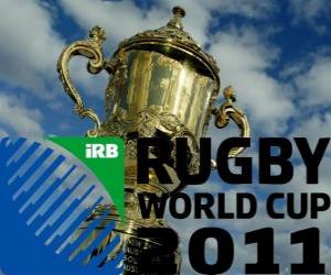 Puzle 2011 Rugby World Cup. Je slaví na Novém Zélandu od 9. na 23. října