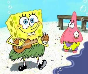 Puzle SpongeBob v Hawaii