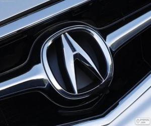 Puzle Acura logo, japonské automobilové značce