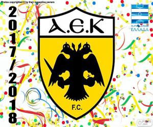 Puzle AEK Atény FC, Super Lig 2017-18