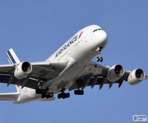 Puzle Air France je francouzská národní dopravce