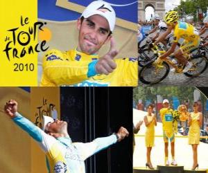 Puzle Alberto Contador, vítěz Tour de France 2010