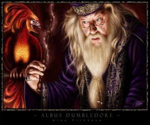 Puzle Albus Brumbál je nejmocnější kouzelník z celé ságy