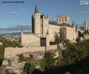 Puzle Alcazar Segovia, Španělsko