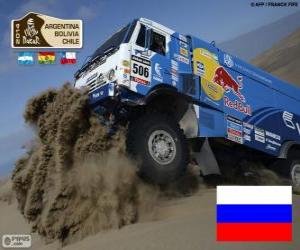 Puzle Andrey Karginov, Dakar 2014