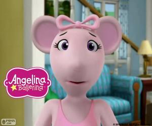 Puzle Angelina Ballerina obličej