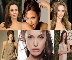 Puzle Angelina Jolie je filmová a televizní herečka, model, filantrop, prominent a vyslancem dobré vůle UNHCR pro USA.