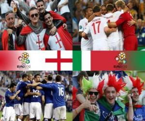 Puzle Anglie - Itálie, čtvrtfinálové, Euro 2012