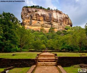 Puzle Antické město Sigiriya, Srí Lanka
