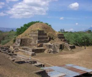 Puzle Archeologického naleziště Joya de Ceren, El Salvador.