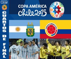 Puzle ARG - COL, Copa America 2015