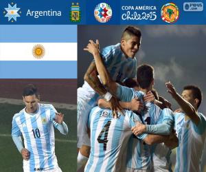 Puzle ARG finalistou, Copa America 2015