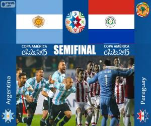 Puzle ARG - PAR, Copa America 2015