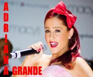Puzle Ariana Grande je americká zpěvačka