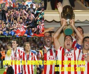 Puzle Atletico Madrid, UEFA Super Cup 2010