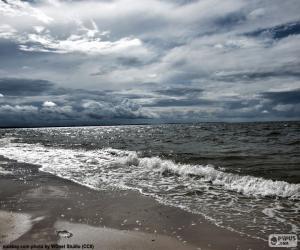 Puzle Baltské moře pláž