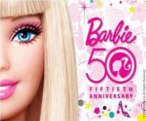 Puzle Barbie 50. výročí