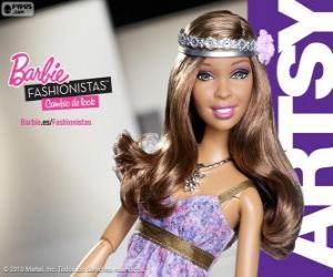Puzle Barbie Fashionista Artsy