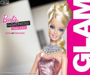 Puzle Barbie Fashionista Glam