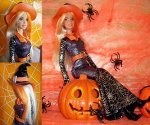Puzle Barbie Halloween