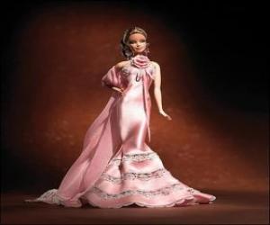 Puzle Barbie maškarní kostým pro party