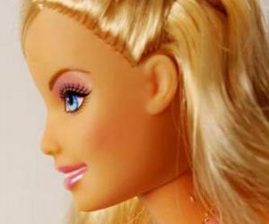 Puzle Barbie tvář