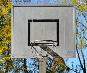 Puzle Basketbalový koš