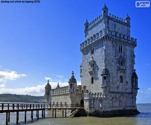 Puzle Belémská věž, Portugalsko
