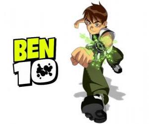Puzle Benjamin Tennyson a Omnitrix změnil svůj život, aby se stal Ben 10