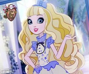 Puzle Blondie Lockes, Královská mladá dívka v Ever After High