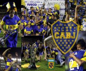 Puzle Boca Juniors, mistr turnaje Apertura 2011, Argentina