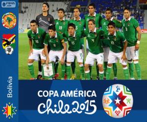 Puzle Bolívie Copa America 2015