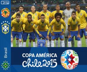 Puzle Brazílie Copa America 2015