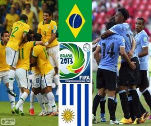 Puzle Brazílie - Uruguay, semi-finále, Konfederační pohár FIFA 2013