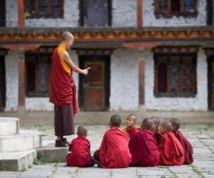 Puzle Buddhistický učitel