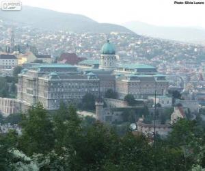 Puzle Budínský hrad, Budapešť, Maďarsko