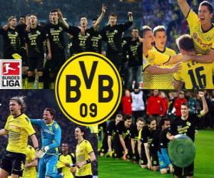 Puzle BV 09 Borussia Dortmund, mistr Bundesliga 2011-12