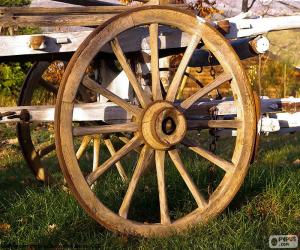 Puzle Cart wheel