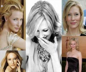 Puzle Cate Blanchett je herečka v australských filmový a divadelní, vyhrávat Academy Award a Zlatý glóbus