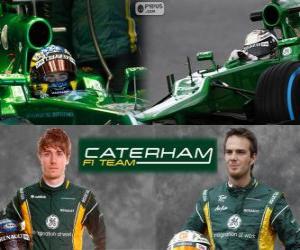 Puzle Caterham F1 Team 2013