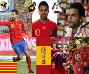 Puzle Cesc Fabregas (Barcelona je budoucnost), španělského národního týmu záložník