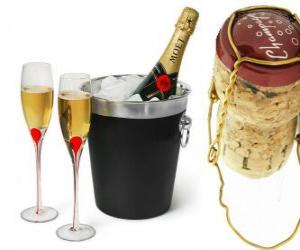 Puzle Champagne je druh šumivého vína vyrobeného metodou champenoise v oblasti Champagne ve Francii.