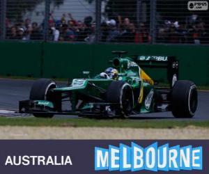 Puzle Charles Pic - Caterham - Melbourne 2013