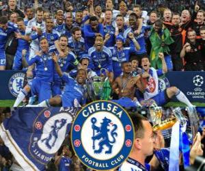 Puzle Chelsea FC, mistr Ligy mistrů 2011-2012 UEFA