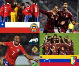 Puzle Chile - Venezuela, čtvrtfinále, Argentina 2011