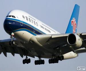 Puzle China Southern Airlines je největší čínská aerolina