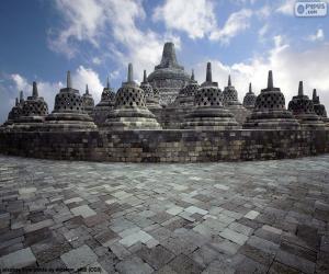 Puzle Chrám Borobudur, Indonésie